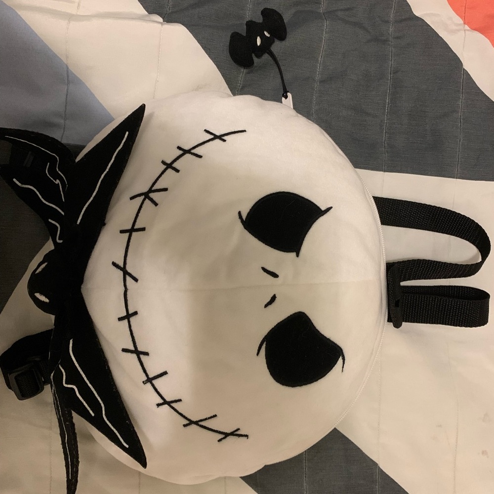 WDW Jack Skellington Plush Backpack